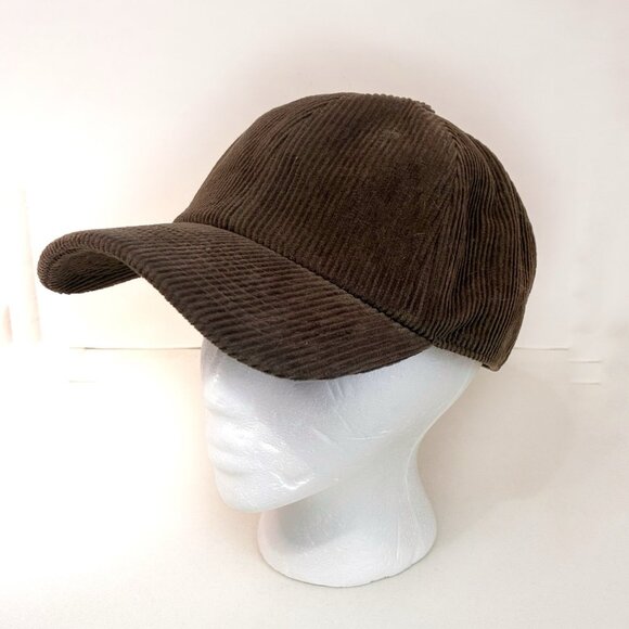 KBETHOS Corduroy 5-Panel Adjustable Baseball Cap Moss Green Fall Unisex - Picture 1 of 10
